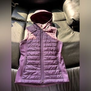 Hooded North Face Vest | Zip Up | Size Small